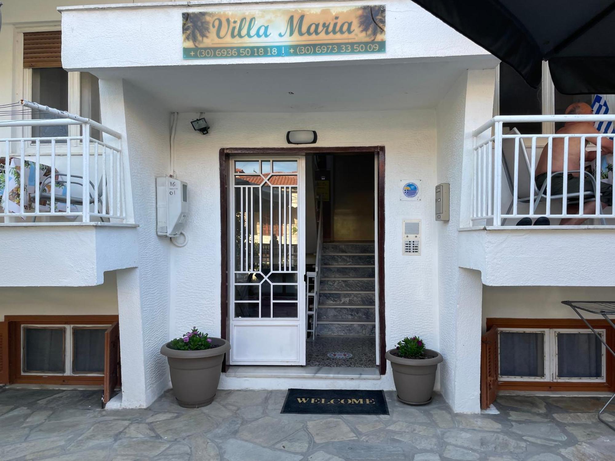 Villa Maria Petru Ierissós Exterior foto